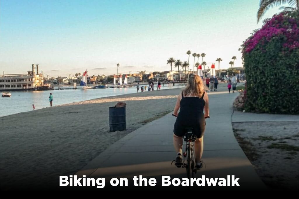 Biking on the Boardwalk