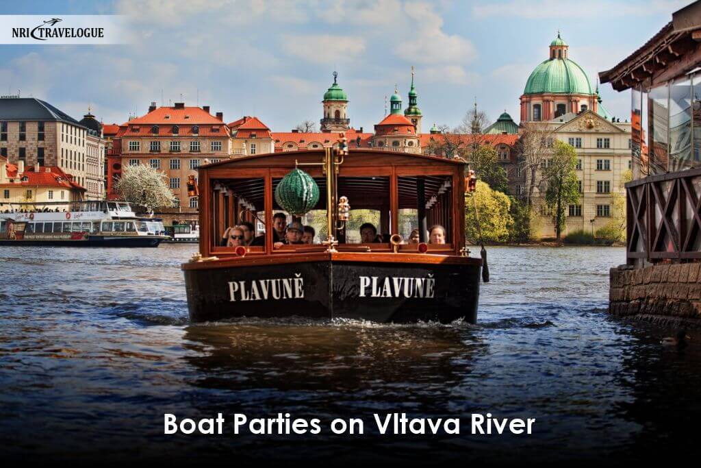 Boat Parties on Vltava River