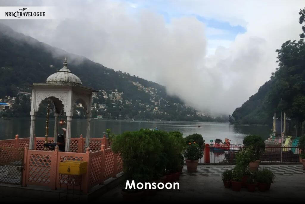 Monsoon (July to September) in Nainital