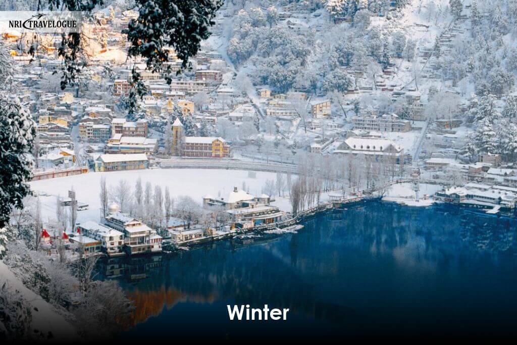 Winter (October to February) in nainital