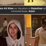 sara ali khan on vacation in rajasthan with rumored beau arjun