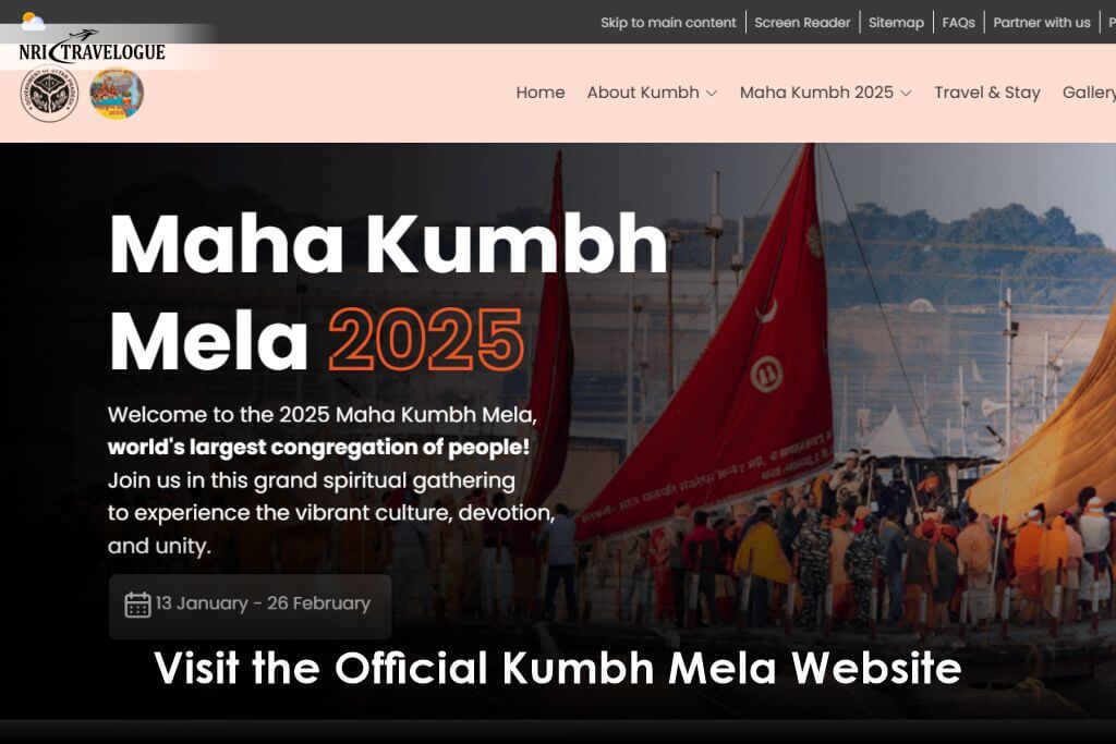 Visit the Official Kumbh Mela Website