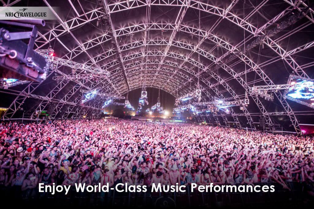 Enjoy World-Class Music Performances