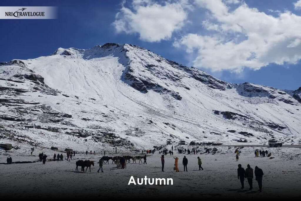 rohtang pass in Autumn (September to October)